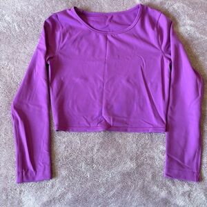 lululemon athletica cropped align 3/4 sleeve